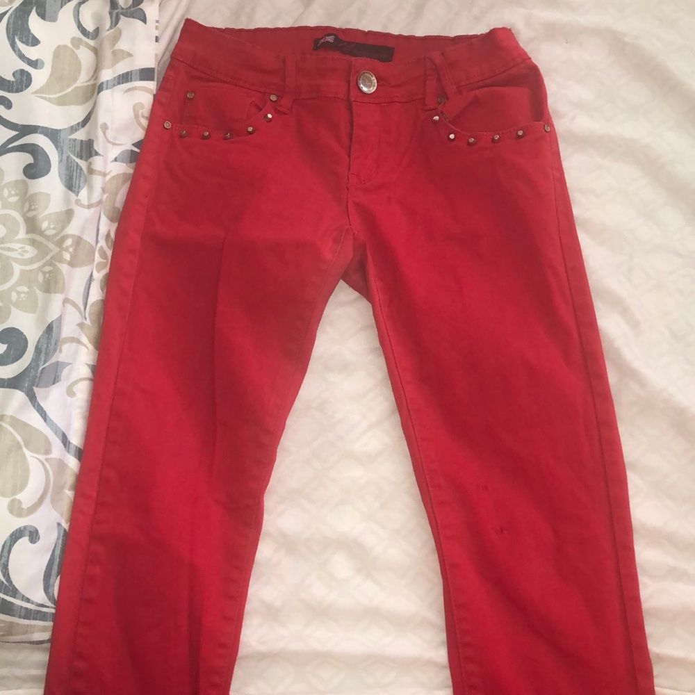 Red pants